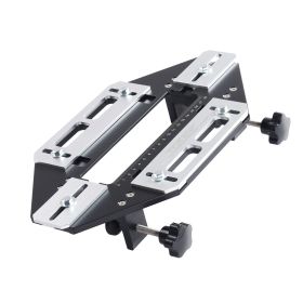 VEVOR Door Hinge Jig, Aluminum Alloy Woodworking Hole Opener, Slotting Locator, Flexible Wooden Door Hinge Hole Guide